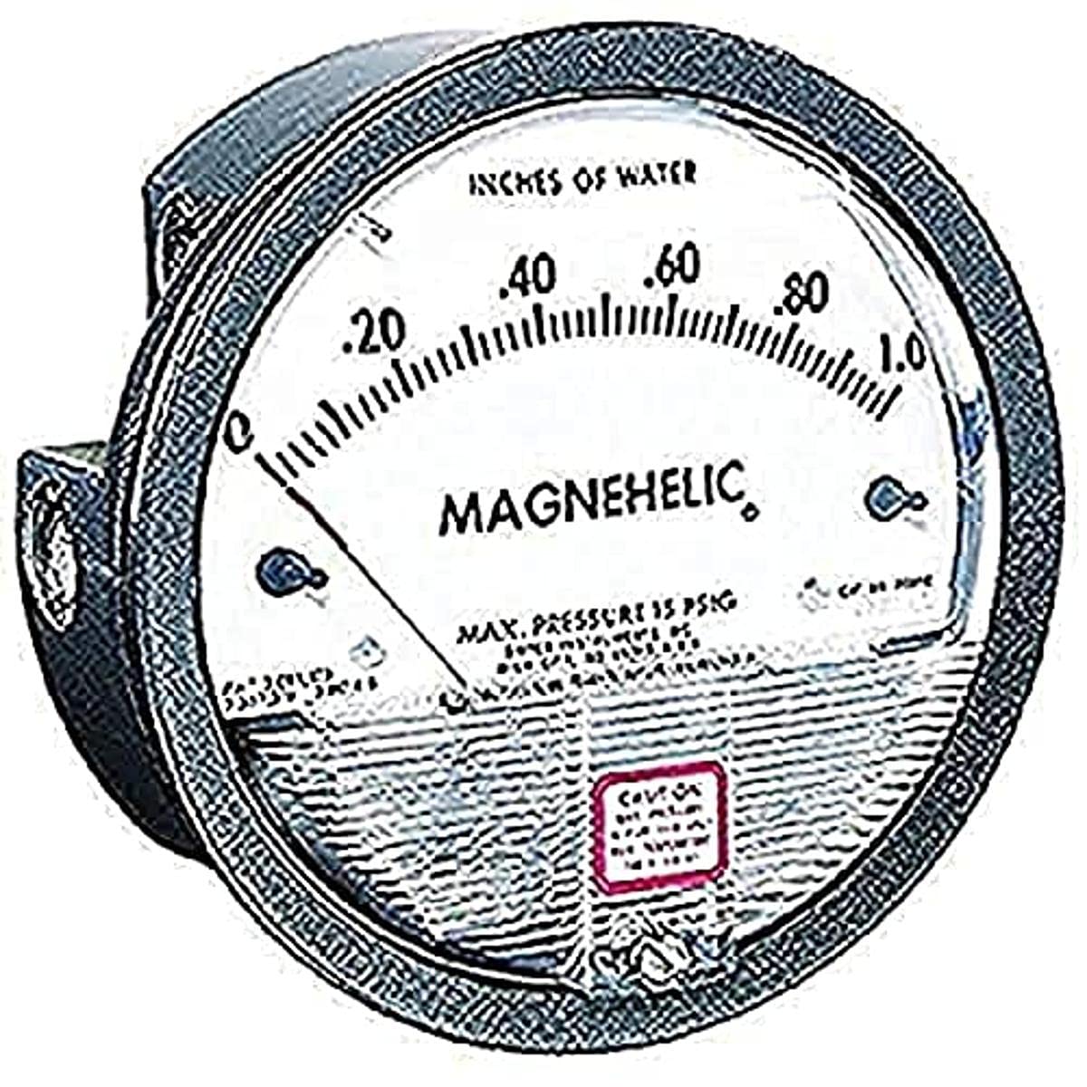 Amazon.co.jp: Dwyer® Magnehelic® 差動圧力計 2050 : 0-50